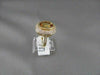ANTIQUE LARGE 2.96CTW CITRINE DIAMOND 14KT Y GOLD RING