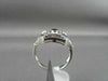 ANTIQUE 1.4CTW AAA SAPPHIRE & DIAMOND 14KT WHITE GOLD COCKTAIL RING!!!!!!