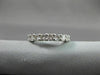 ANTIQUE 2.85CT DIAMOND PLATINUM SHARED PRONG ETERNITY RING F VS BEAUTIFUL #18631