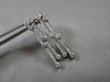 ANTIQUE 1.26CT ROUND DIAMOND 14KT W GOLD DROP HANGING EARRINGS ONE OF A KIND!!!!