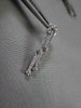 ANTIQUE 1.26CT ROUND DIAMOND 14KT W GOLD DROP HANGING EARRINGS ONE OF A KIND!!!!