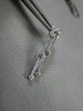 ANTIQUE 1.26CT ROUND DIAMOND 14KT W GOLD DROP HANGING EARRINGS ONE OF A KIND!!!!