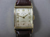 ANTIQUE 14KT YELLOW GOLD LORD ELGIN SQUARE MENS WATCH ABSOLUTELY AMAZING! #21575
