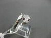 ANTIQUE .71CT DIAMOND & AAA RUBY 18KT WHITE GOLD ETOILE HANDCRAFTED PANTHER RING