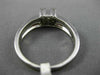 .32CT ROUND & BAGUETTE DIAMOND 14KT WHITE GOLD SQUARE FRIENDSHIP LOVE RING #1573