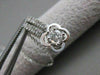 ANTIQUE .48CTW DIAMOND SOLITARE 14KT WHITE GOLD SLIDE PENDANT + CHAIN VVS #15021