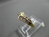 ANTIQUE .35CT BAGUETTE & ROUND DIAMOND 14K YELLOW GOLD ABSTRACT PINKY RING 22473