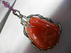 ANTIQUE MASSIVE 71.2CT DIAMOND SAPPHIRE AGATE 14K BLACK GOLD 3D HANGING EARRINGS