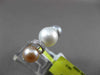 ANTIQUE .18CT DIAMOND 18KT WHITE GOLD AAA TRI COLOR NATURAL SOUTH SEA PEARL RING