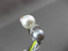 ANTIQUE .18CT DIAMOND 18KT WHITE GOLD AAA TRI COLOR NATURAL SOUTH SEA PEARL RING