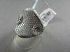 ANTIQUE MASSIVE 2.25CTW 18KT WHITE GOLD HEART DIAMOND RING ONE OF A KIND!!!!!!!!