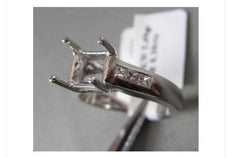 14KT DIAMOND PRICESS CUT LUCIDA SETTING ENGAGEMENT RING