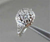ANTIQUE 0.40CT 14KT WHITE GOLD DIAMOND SOLITARE RING ONE OF A KIND !!!!!!!!!!!!