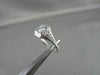 ANTIQUE 0.40CT 14KT WHITE GOLD DIAMOND SOLITARE RING ONE OF A KIND !!!!!!!!!!!!