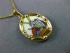 ESTATE 14KT YELLOW GOLD 3D MOSES TEN COMMANDMENT ISRAEL SHEMAH PENDANT #25482