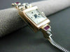 ANTIQUE .58CT OLD MINE DIAMOND AAA RUBY 14K WHITE & ROSE GOLD BLOVA WATCH #22618