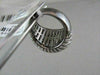 ANTIQUE 18KT WIDE FILIGREE PYRAMID 3D 2.35CT BLACK AND WHITE DIAMONDS GOLD RING