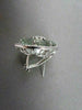 ESTATE 16.85CT DIAMOND & GREEN AMETHYST 18KW GOLD MARQUISE FLOWER CLIP EARRINGS