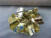ANTIQUE 14 KT YELLOW GOLD PIN / BROOCH. DEPICTS FAN LIKE FLOWER BUNCH / SHEAVES