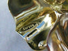 ANTIQUE 14 KT YELLOW GOLD PIN / BROOCH. DEPICTS FAN LIKE FLOWER BUNCH / SHEAVES