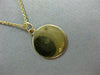 ANTIQUE 14KT YELLOW GOLD HANDCRAFTED SAINT JUDE THADDEUS PENDANT & CHAIN #24987