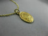 ANTIQUE 14KT YELLOW GOLD HANDCRAFTED SAINT JUDE THADDEUS PENDANT & CHAIN #24987