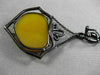 ANTIQUE MASSIVE 39.38CT DIAMOND & AGATE 14K BLACK GOLD FILIGREE HANGING EARRINGS