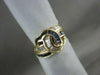 ANTIQUE WIDE 1.87CT DIAMOND & AAA SAPPHIRE 18KT YELLOW GOLD WOVEN FUN RING