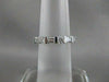 ANTIQUE PLATINUM 1.06CTW ROUND BAGUETTE DIAMOND ETERNITY ANNIVERSARY RING #20014
