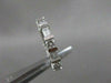 ANTIQUE PLATINUM 1.06CTW ROUND BAGUETTE DIAMOND ETERNITY ANNIVERSARY RING #20014