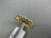 .25CT DIAMOND 14KT WHITE GOLD 3D 5 STONE SEMI HEXAGON WEDDING ANNIVERSARY RING