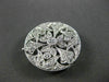 ANTIQUE .31CT DIAMOND 18KT WHITE GOLD ROUND FILIGREE PEARL LOCK AMAZING!! #11716