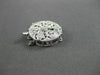 ANTIQUE .31CT DIAMOND 18KT WHITE GOLD ROUND FILIGREE PEARL LOCK AMAZING!! #11716