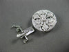 ANTIQUE .31CT DIAMOND 18KT WHITE GOLD ROUND FILIGREE PEARL LOCK AMAZING!! #11716
