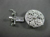 ANTIQUE .31CT DIAMOND 18KT WHITE GOLD ROUND FILIGREE PEARL LOCK AMAZING!! #11716