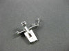 ANTIQUE .31CT DIAMOND 18KT WHITE GOLD ROUND FILIGREE PEARL LOCK AMAZING!! #11716