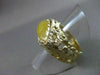 ANTIQUE 14KT YELLOW GOLD MARQUISE SHAPE YELLOW CARNELIAN FILIGREE RING #22335