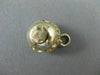 ANTIQUE 14KT YELLOW GOLD FILIGREE STRIKING BEAR JAR PENDANT ONE OF A KIND #22534