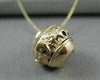 ANTIQUE 14KT YELLOW GOLD FILIGREE STRIKING BEAR JAR PENDANT ONE OF A KIND #22534