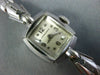 ANTIQUE ART DECO LONGINES 14KT WHITE GOLD 3D SQUARE CLASSIC LADIES WATCH #19038