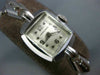 ANTIQUE ART DECO LONGINES 14KT WHITE GOLD 3D SQUARE CLASSIC LADIES WATCH #19038