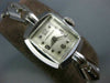 ANTIQUE ART DECO LONGINES 14KT WHITE GOLD 3D SQUARE CLASSIC LADIES WATCH #19038
