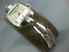 ANTIQUE ART DECO LONGINES 14KT WHITE GOLD 3D SQUARE CLASSIC LADIES WATCH #19038