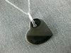 ANTIQUE .93CT DIAMOND 14KT WHITE GOLD 3D PAVE DOUBLE HEART LOVE PENDANT #1708