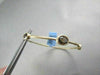 ANTIQUE HAMMER LOOK 9MM 2.7CT SMOKY TOPAZ 14KT YELLOW GOLD BANGLE ONE OF A KIND