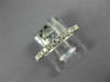 .40CT DIAMOND 18K WHITE GOLD 3D ROUND COMFORT FIT SEMI ETERNITY ANNIVERSARY RING