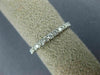 .40CT DIAMOND 18K WHITE GOLD 3D ROUND COMFORT FIT SEMI ETERNITY ANNIVERSARY RING