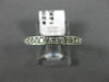 ANTIQUE .64CT DIAMOND 14KT WHITE GOLD 3D FILIGREE MILGRAIN ETERNITY RING #20463