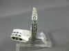 ANTIQUE .64CT DIAMOND 14KT WHITE GOLD 3D FILIGREE MILGRAIN ETERNITY RING #20463