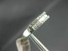 ESTATE .45CT DIAMOND 14KT WHITE GOLD 3D CLASSIC SEMI ETERNITY ANNIVERSARY RING